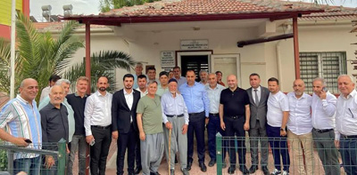 AK PARTİLİ KIRATLI’DAN,  MUHTARLARA ZİYARET… 